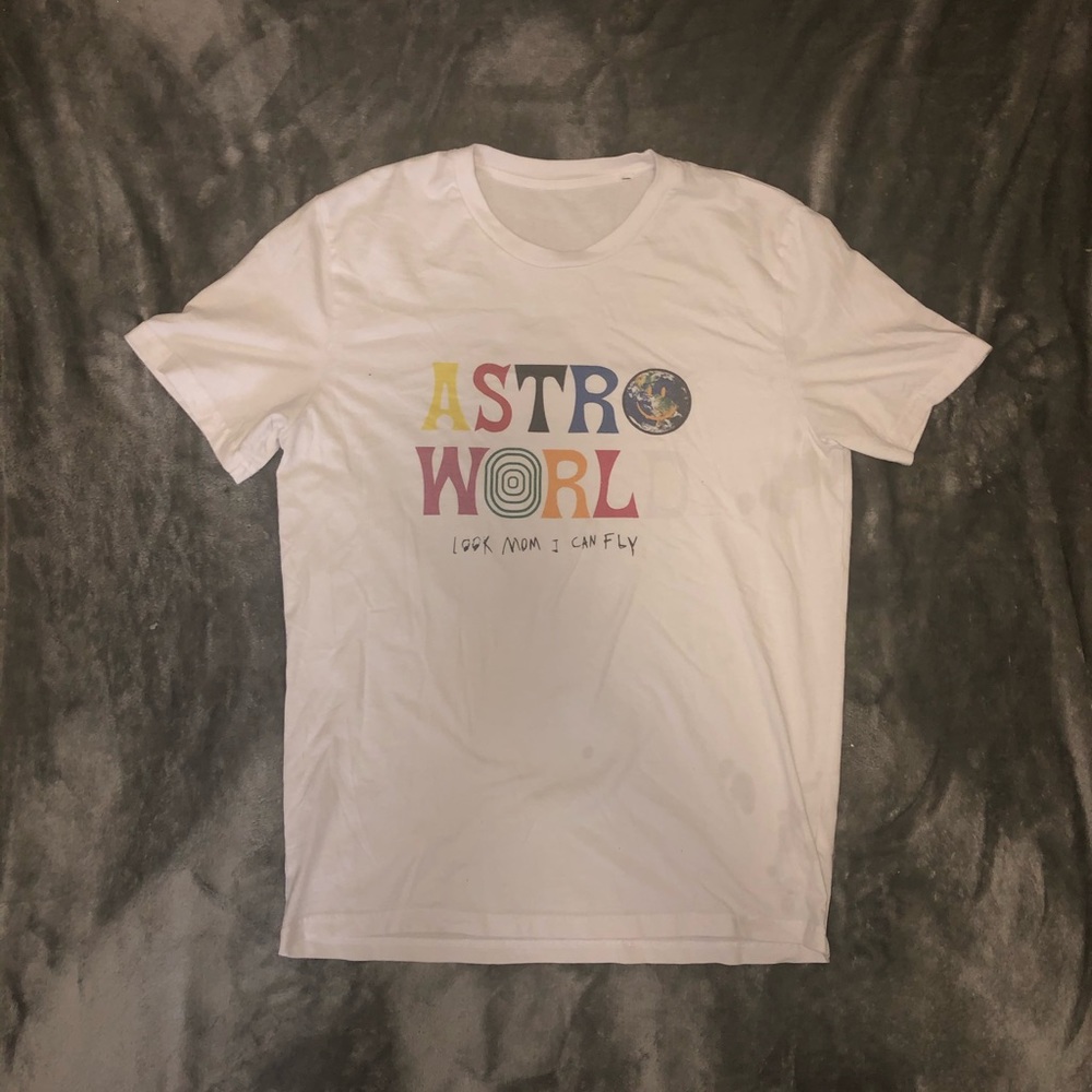 Travis Scott ASTROWORLD “Look Mom I Can Fly” Tee